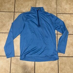 Vineyard Vines Performance Pullover Mens Medium Blue Quarter Zip Medium
